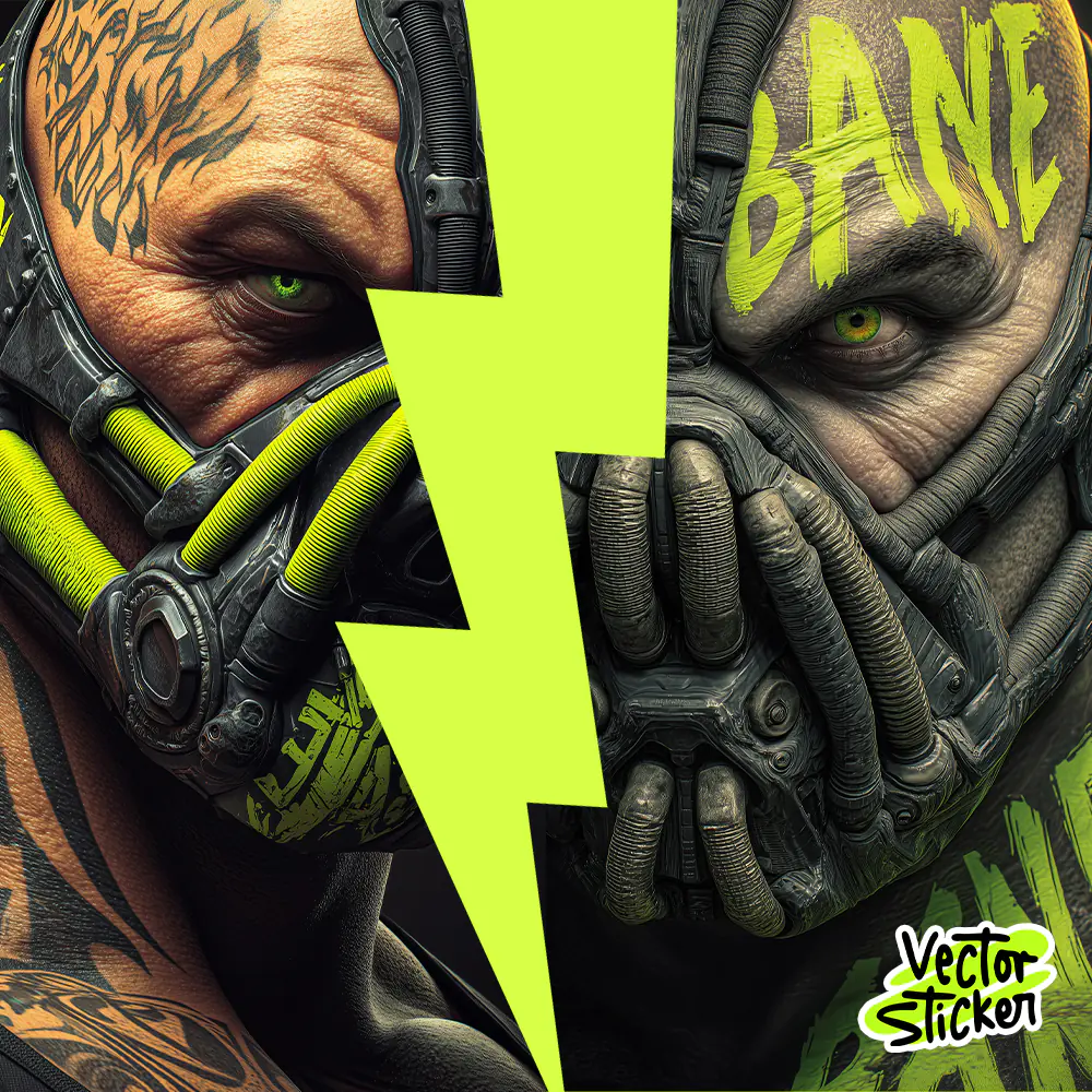 Neon Toxic Antihero Wallpaper Pack – Cyberpunk Gas Mask Warrior High Resolution