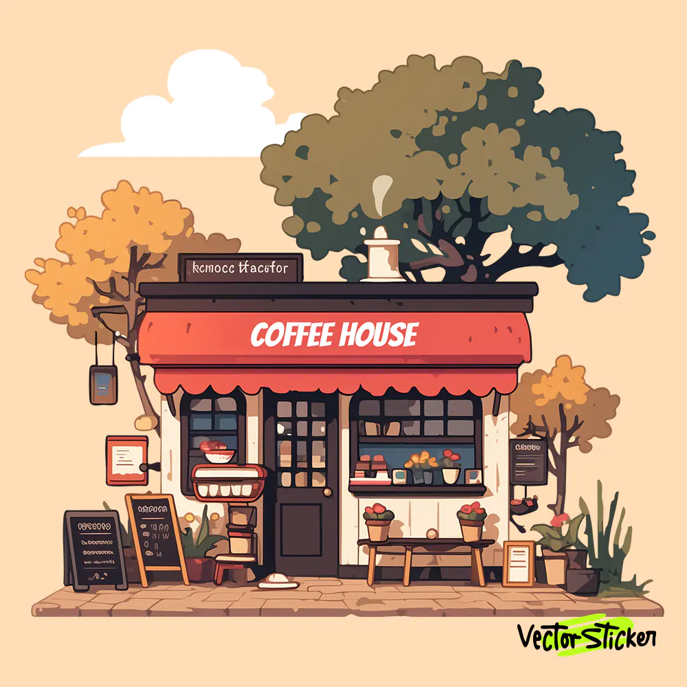 Cute Cozy Coffee Shop