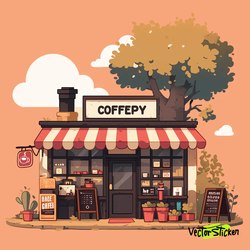 Small and Cozy Cafe
