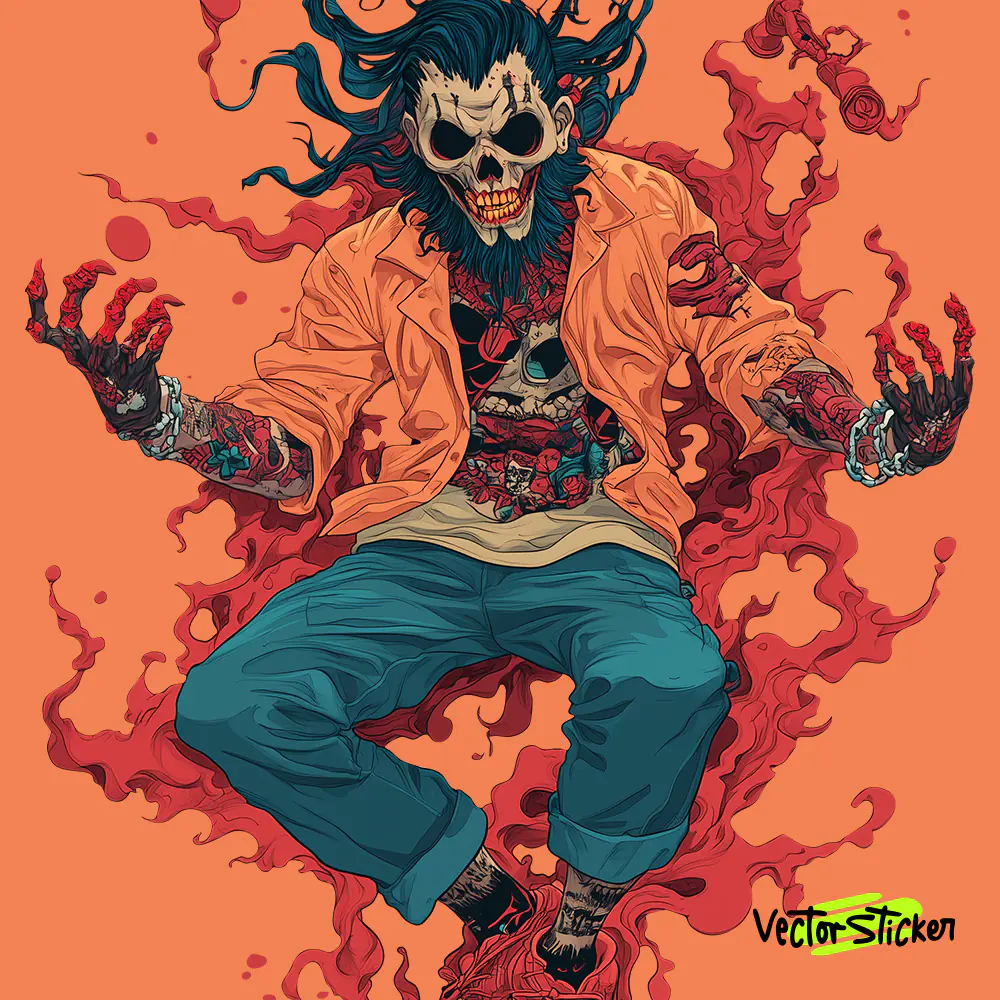 Zombie man