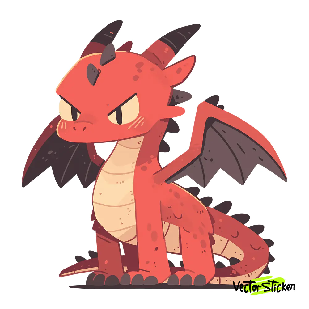 Cute Adorable Dragon