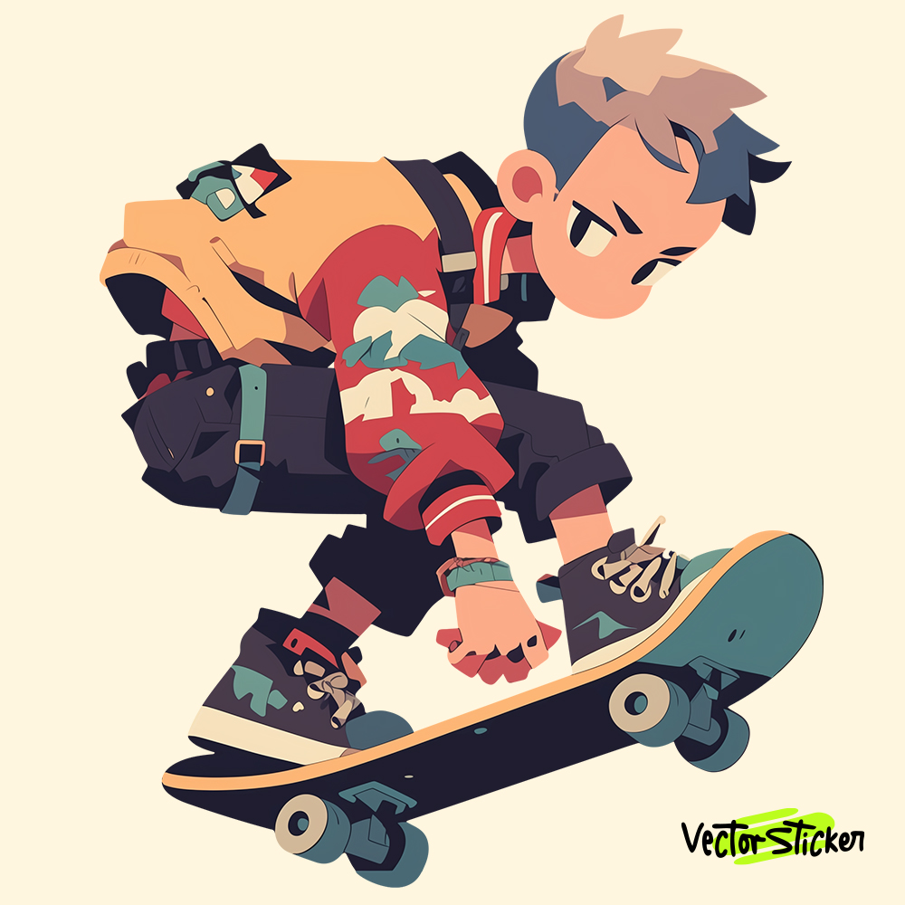 Stubborn Skater Boy