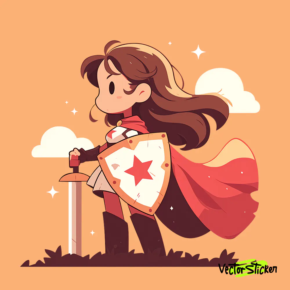 Cute Lady Knight